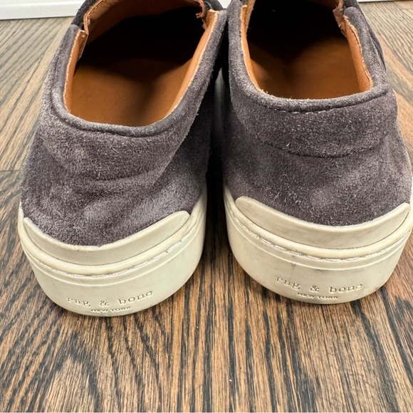 Rag & Bone Kent Italian calf suede slip on sneakers size 36/6 - Picture 5 of 7